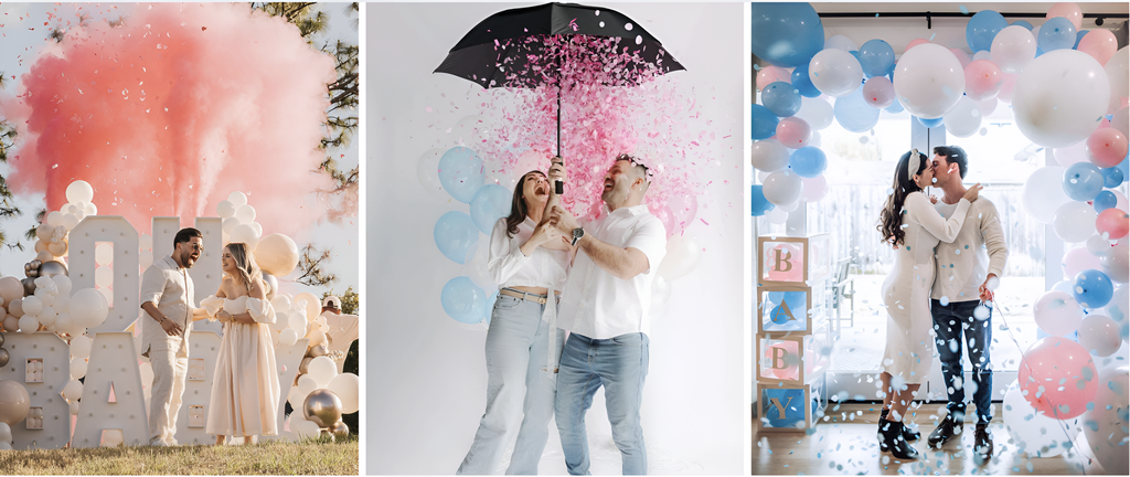 THÔNG BÁO GIỚI TÍNH EM BÉ – TOP NHỮNG Ý TƯỞNG TỔ CHỨC GENDER REVEAL PARTY