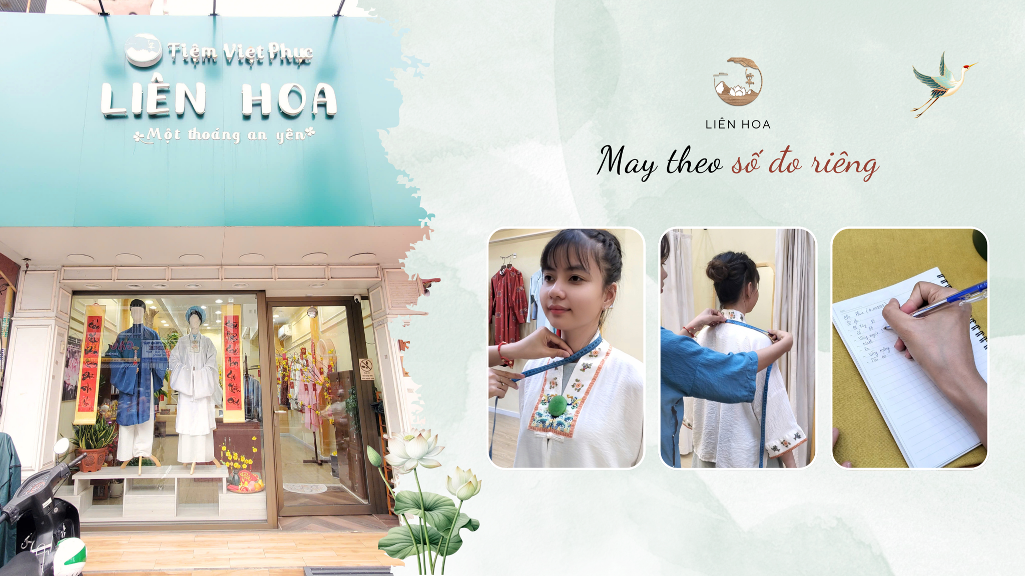 Việt phục may theo số đo - Cửa hàng tại Tp. Hồ Chí Minh