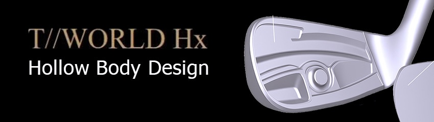 Công nghệ Hollow Body Design của Bộ gậy sắt TW Hx | HONMA