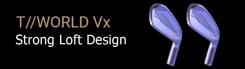 Công nghệ Strong Loft Design của Bộ gậy sắt TW Vx | HONMA