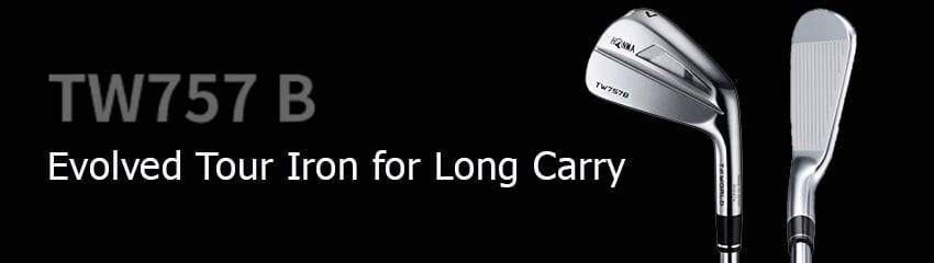 Công nghệ Evolved Tour Iron for Long Carry của Bộ gậy golf irons Tour World 757 B | HONMA