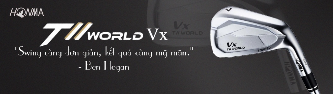 Đánh giá Bộ Gậy Sắt HONMA TW Vx: “Trợ Thủ” Giúp Tăng Khoảng Cách – Bù Lỗi Đỉnh Cao Cho Golfer Trung Niên
