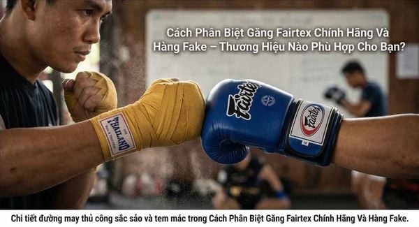 Cách Phân Biệt Găng Fairtex Chính Hãng Và Hàng Fake Chuẩn Xác Nhất