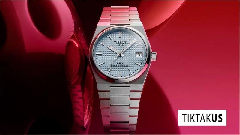 Đồng hồ nữ Tissot PRX 35mm mặt số sắc nét với thiết kế vỏ tonneau