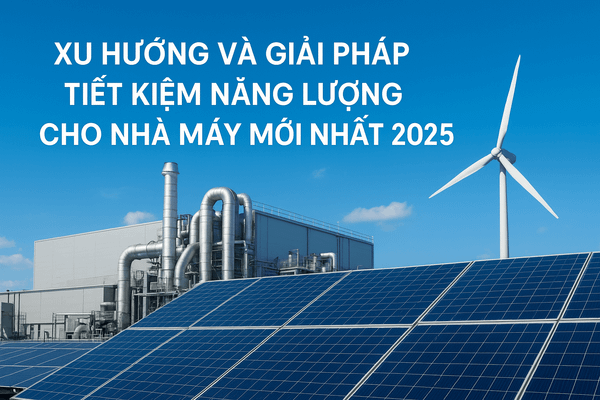 Xu Hướng Và Giải Pháp Tiết Kiệm Năng Lượng Cho Nhà Máy MỚI NHẤT 2025