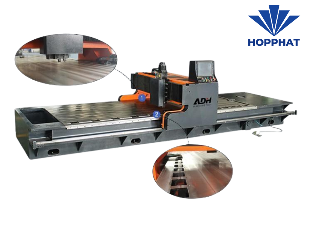 Cấu tạo của máy bào rãnh