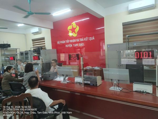 Triển Khai Hệ Thống Xếp Hàng Tự Động Cho UBND Huyện Tam Đảo