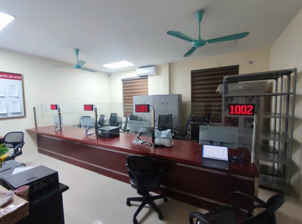 Triển Khai Hệ Thống Xếp Hàng Tự Động Cho UBND Huyện Tam Đảo