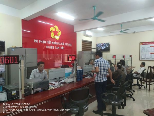 Triển Khai Hệ Thống Xếp Hàng Tự Động Cho UBND Huyện Tam Đảo