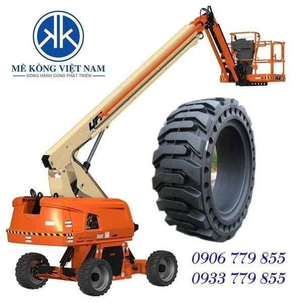 Thay lốp xe nâng người chuẩn kỹ thuật giúp đảm bảo hiệu quả vận hành