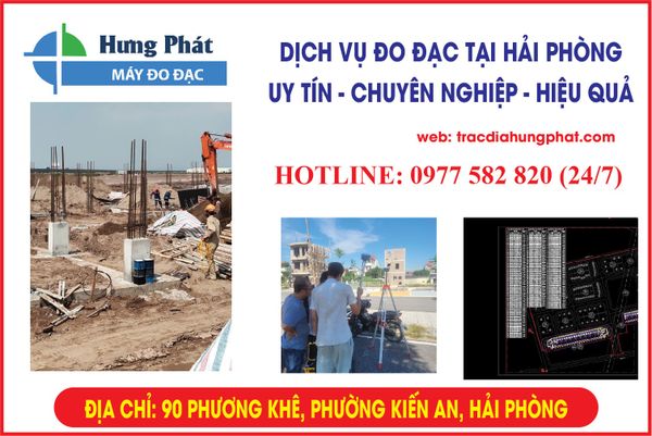 Dịch vụ đo đạc tại Hải Phòng