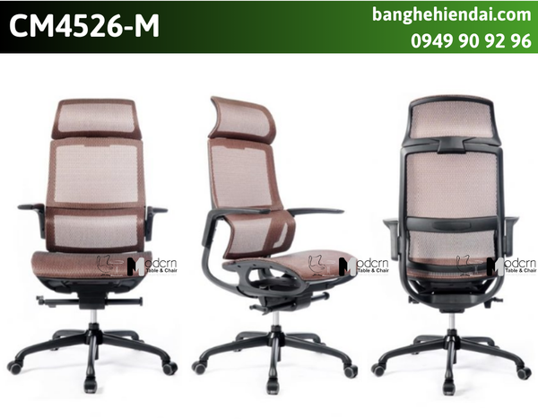 Ghế xoay làm việc tại nhà lưng cao CM4526‑M