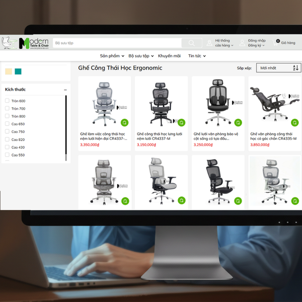Long tìm thấy website của BÀN GHẾ HIỆN ĐẠI
