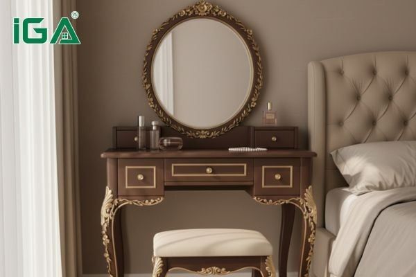 Bảo quản bàn trang điểm đúng cách giúp bàn luôn bền đẹp