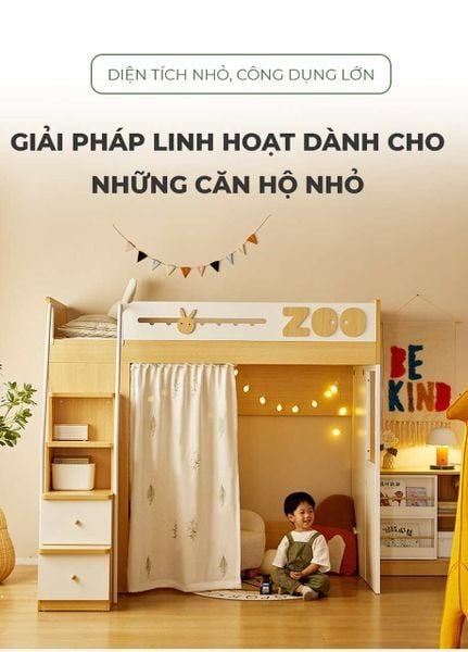 giường tầng đa năng