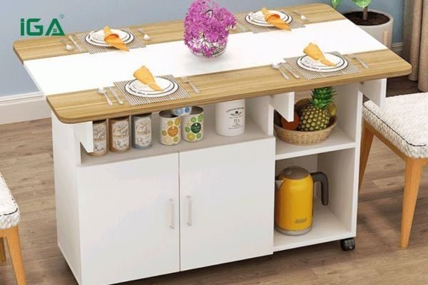 Bàn ăn gấp gọn thiết kế đa năng GP286