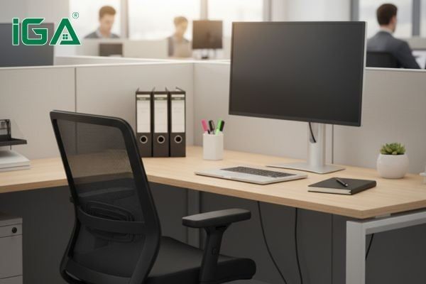 Bàn làm việc trong văn phòng