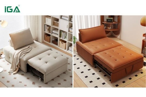 Đa dạng màu sắc khi lựa chọn giường gấp gọn