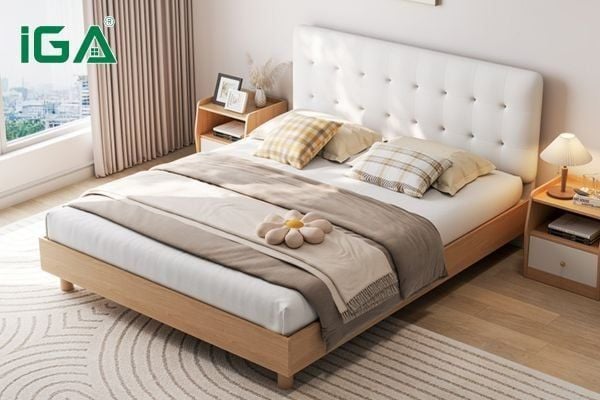 Giường ngủ có chân