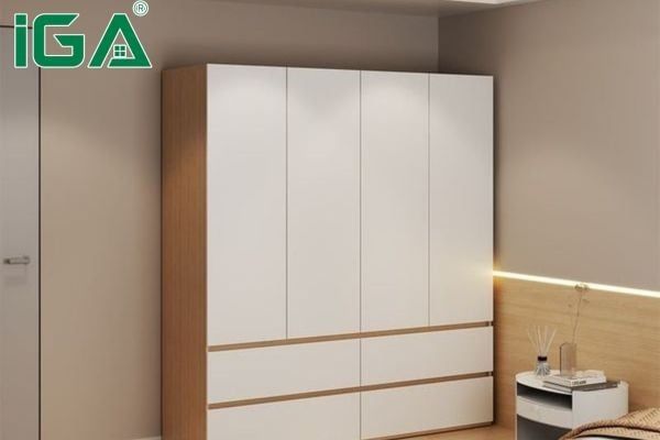 Kê tủ quần áo đúng vị trí giúp phòng ngủ vừa đẹp vừa thoáng đãng