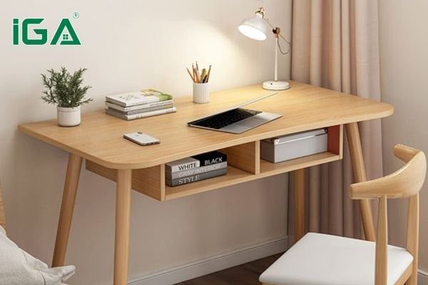 Bàn làm việc gọn gàng giúp tăng khả năng tập trung
