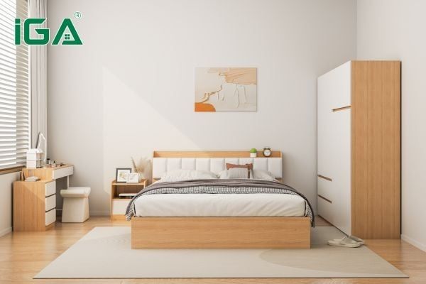 Nên lựa chọn giường phù hợp với diện tích phòng