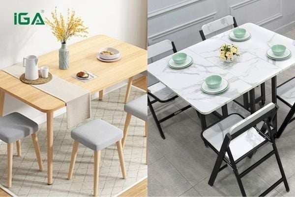 Bàn ăn phù hợp phong thủy giúp cân bằng năng lượng, thu hút may mắn