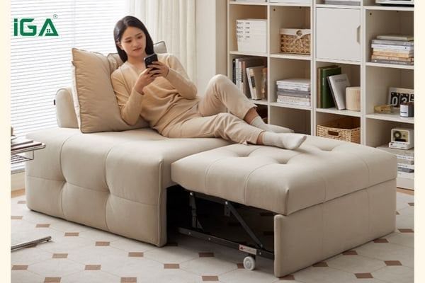 Sofa gấp gọn tiện lợi