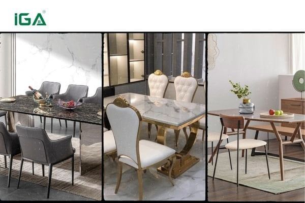 Bàn ăn phù hợp phong cách – Thể hiện gu thẩm mỹ riêng của gia chủ