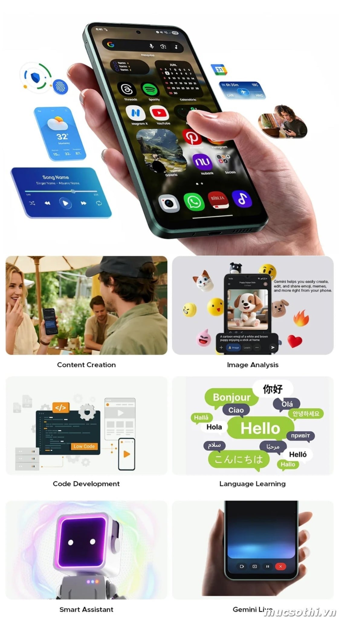 Doogee B10 chiếc smartphone AI mang cảm xúc và sự yên tâm hoàn hảo đến người dùng di động - mucsothi.com.vn