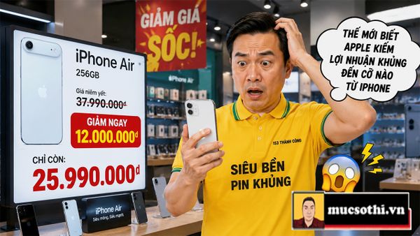 Mục sở thị Apple sơ sẩy để lộ mức lợi nhuận siêu khủng từ iPhone Air qua động thái làm giá