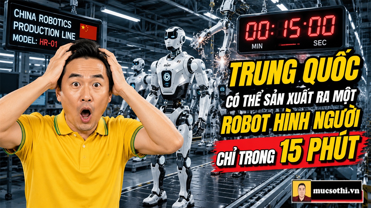 Mục sở thị khả năng sản xuất ra Robot hình người chỉ trong 15 phút của Tung Quắc đang khiến thế giới quan ngại - mucsothi.com.vn