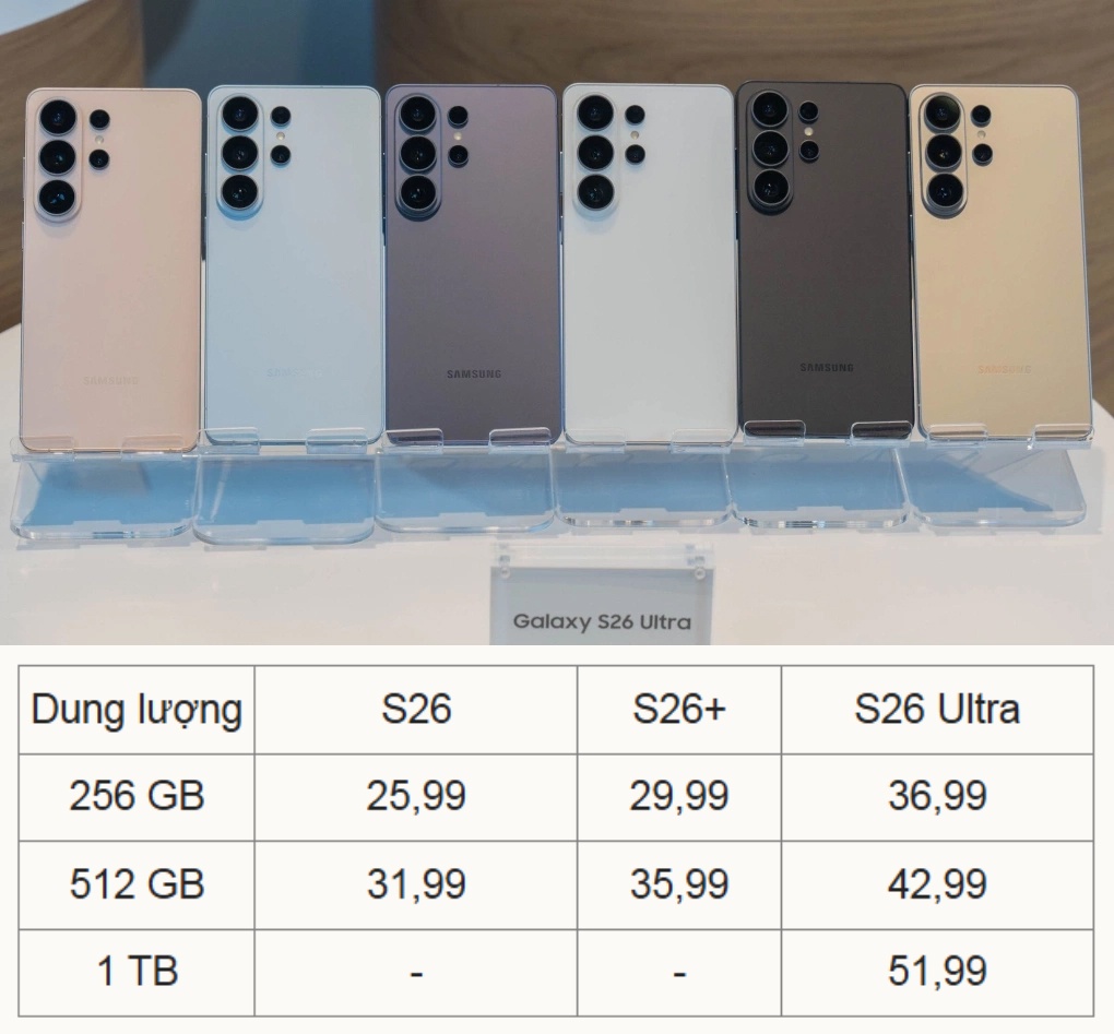 Mục sở thị dòng Galaxt S26 Series mới trình làng của Samsung giá đến 52 triệu đồng liệu có đáng mua? - mucsothi.com.vn