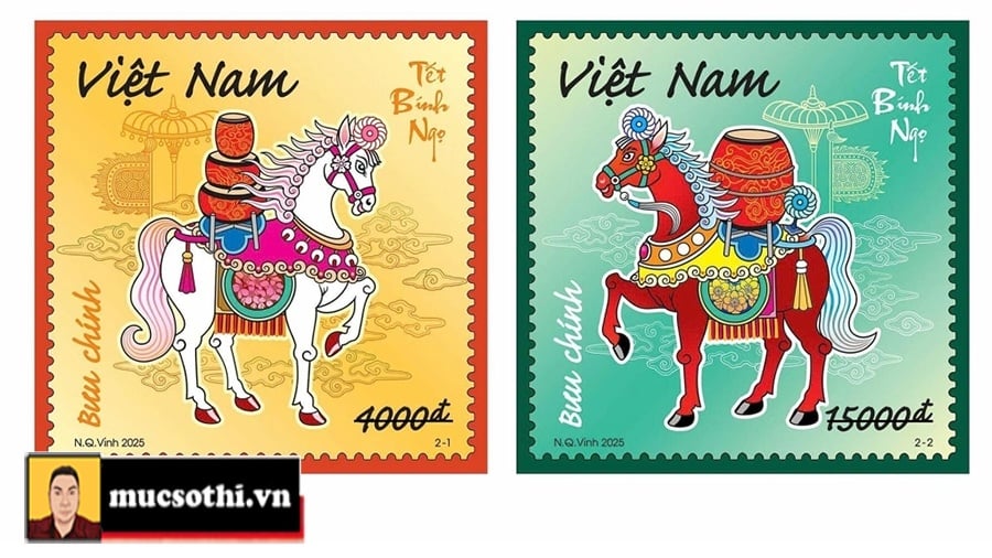 Mục sở thị bộ tem mới Ngựa Chín Hồng Mao chào đón Xuân Bính Ngọ 2026 đang hút giới Chơi Tem - mucsothi.com.vn