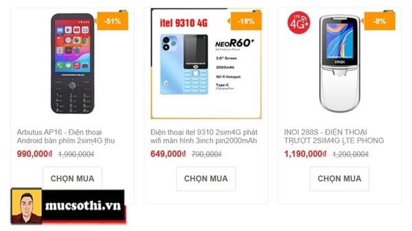 Mục Sở Thị Top Điện Thoại 4G Giá Rẻ Đáng Mua Cho Mọi Thế Hệ Người Dùng Thế Giới Di Động! - mucsothi.com.vn