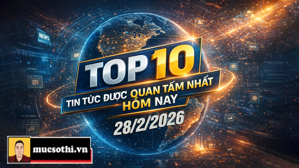 Mục sở thị TOP 10 tin HOT đang được quan tâm hôm nay 28/2/2026