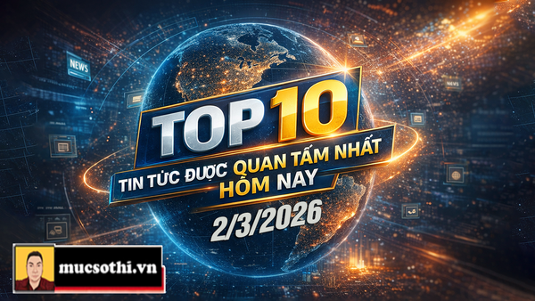 Mục sở thị TOP 10 tin HOT đang được quan tâm hôm nay 2/3/2026