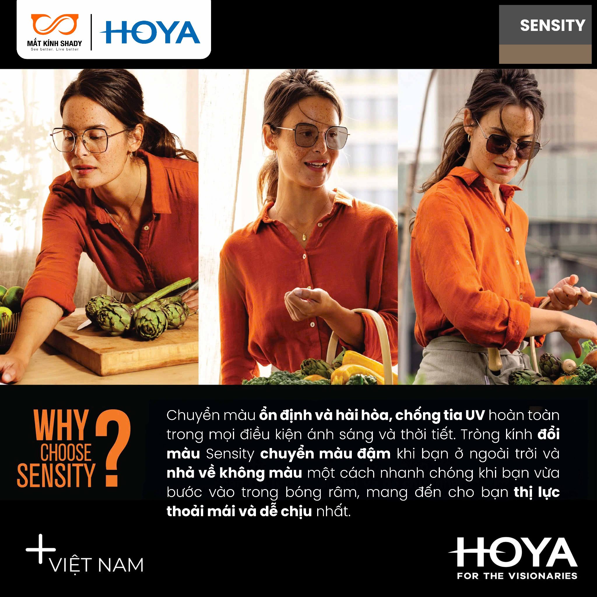 Đối Tác HOYA Và Bausch + Lomb Ghé Thăm Mắt Kính Shady – 315 Lê Văn Sỹ