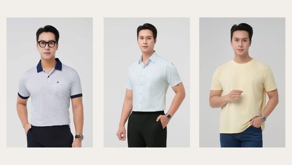 Các mẫu đồng phục văn phòng nam đa phong cách