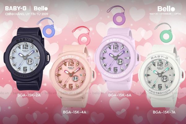Casio Baby-G BGA-15K PLUS Series