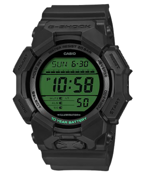 G-Shock Black & Electro Green (BEG) GD-010BEG-1DR