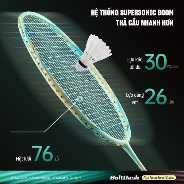 Mức căng lưới vợt cầu lông