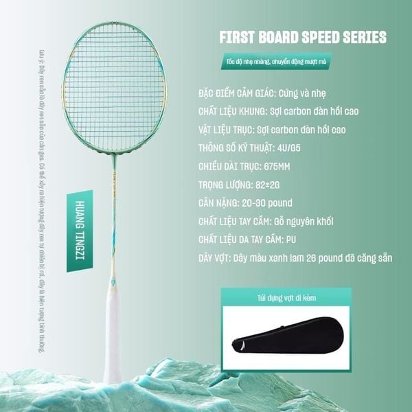 Các thông số quan trọng khi chọn vợt cầu lông