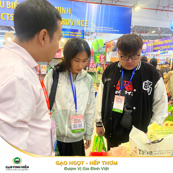 các sản phẩm của Gạo Vinh Hiển