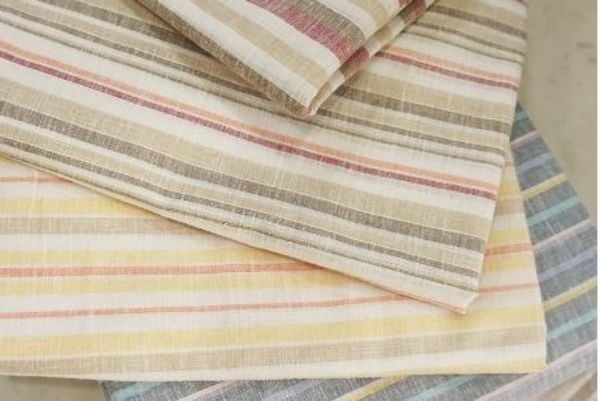 vải linen sọc