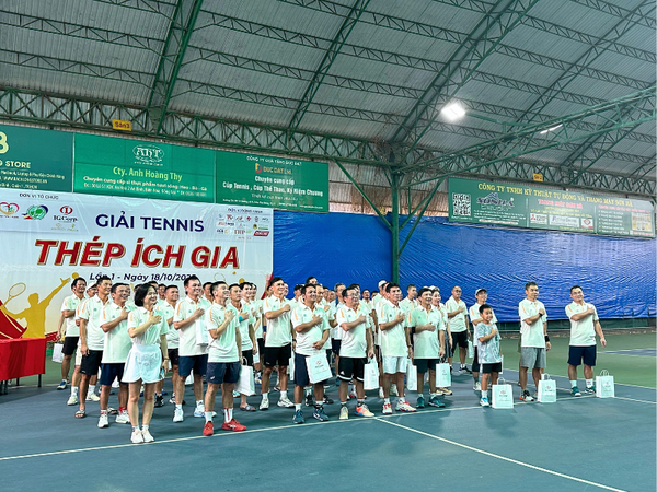 Hành Trình Patyca Đồng Hành Cùng Giải Tennis Thép Ích Gia 2025