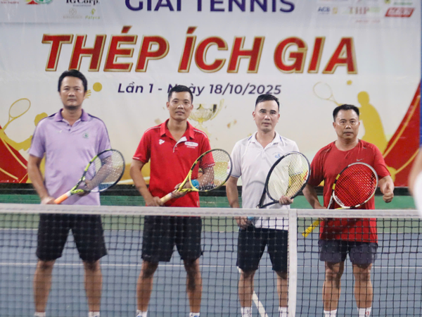Hành Trình Patyca Đồng Hành Cùng Giải Tennis Thép Ích Gia 2025