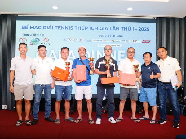 Hành Trình Patyca Đồng Hành Cùng Giải Tennis Thép Ích Gia 2025
