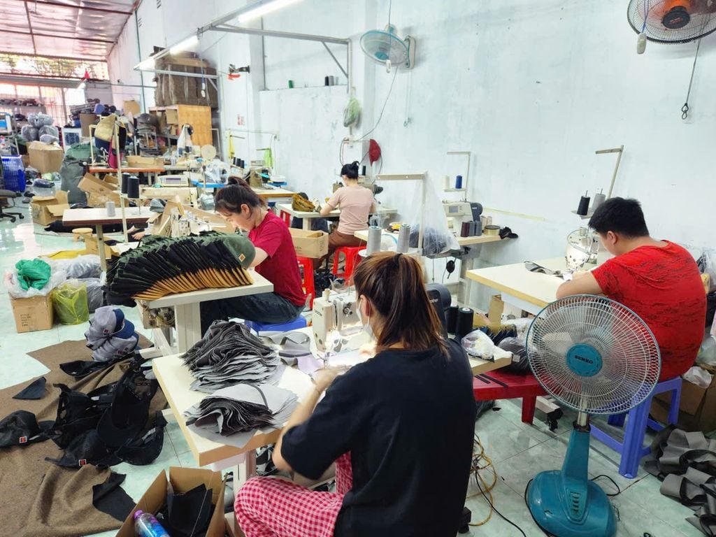 Năng lực sản xuất tại xưởng Nón Đăng Nguyên