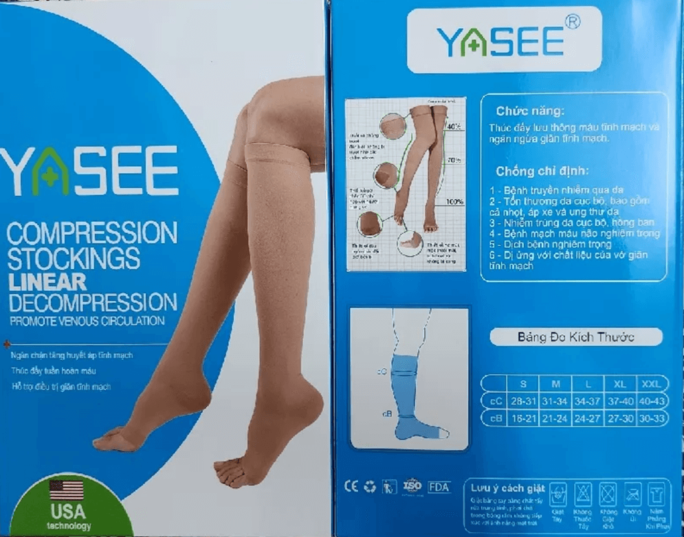 Tất/Vớ giãn tĩnh mạch loại nào tốt? Top 3 thương hiệu chất lượng nhất được bác sĩ khuyên dùng